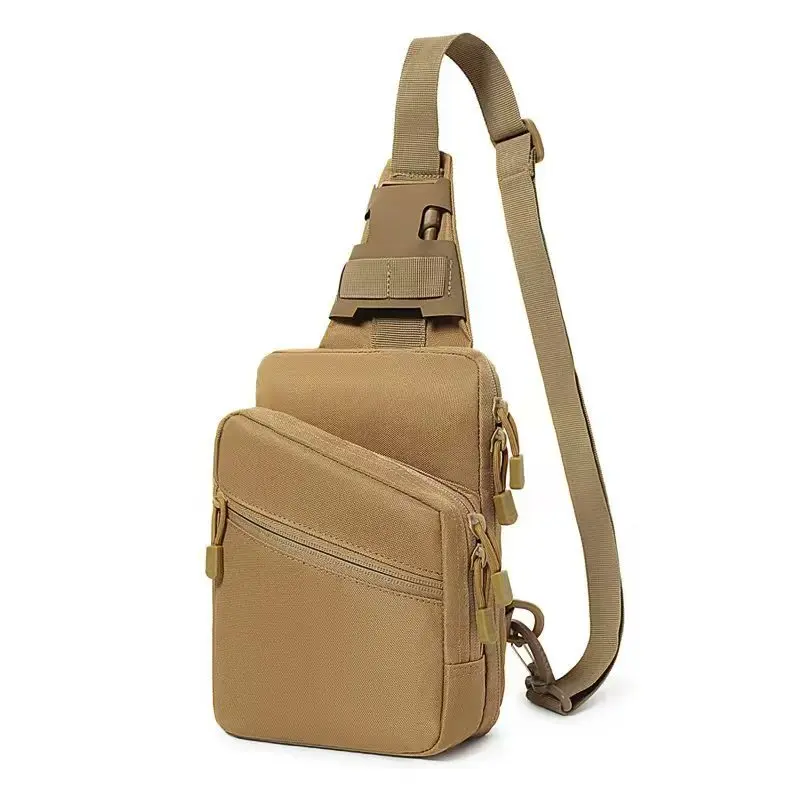 Edc Carry Fanny Pack - กระเป๋าสะพายข้างแบบยุทธวิธี กระเป๋าพกพาปืนแบบซ่อน กระเป๋าปืนแบบถอดเร็ว กระเป๋า EDC สะพายไหล่