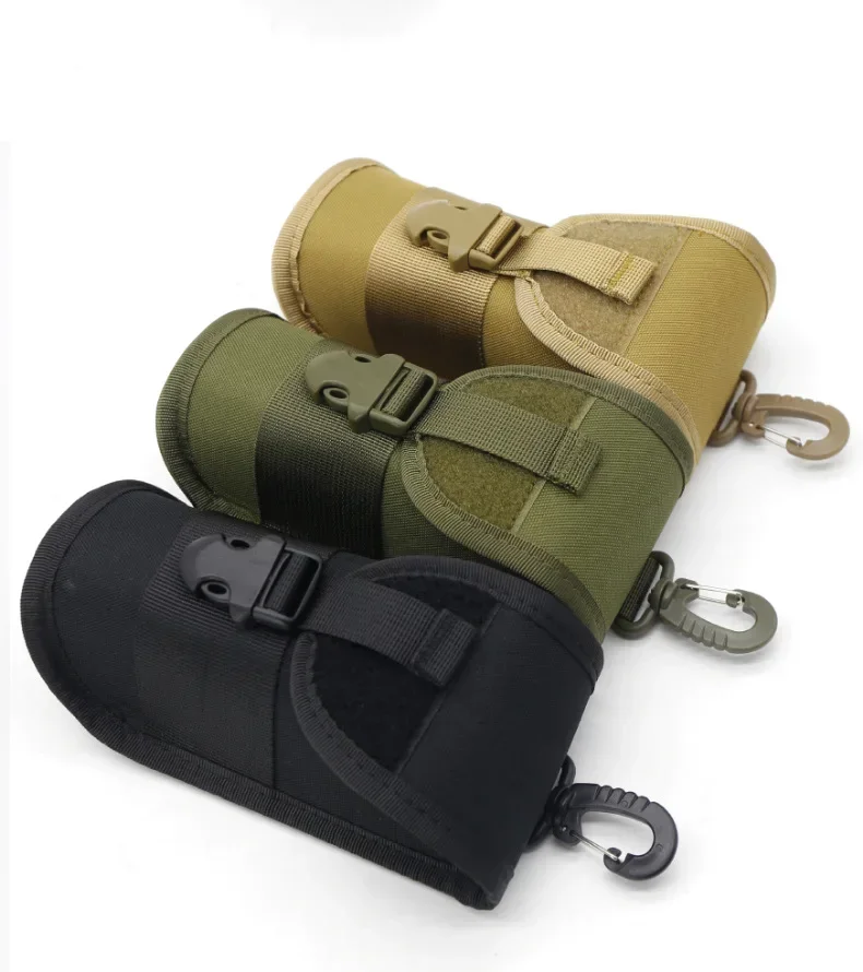 Edc Carry Box - ยุทธวิธีMolleแว่นตากระเป๋าแว่นตากันแดดผู้ถือEDCเอวแพ็คกระเป๋าเดินป่ากลางแจ้งการล่าสัตว์แว่นตาGoggleกระเป๋า