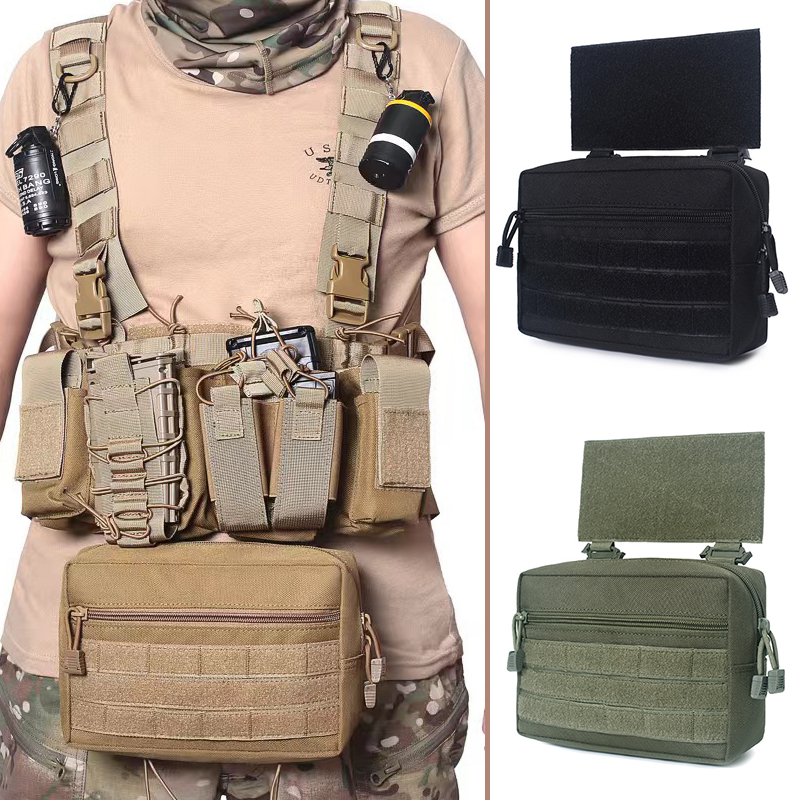 Edc Carry Items - กระเป๋าอเนกประสงค์สำหรับกีฬากลางแจ้ง Molle EDC Pouch Dump Drop