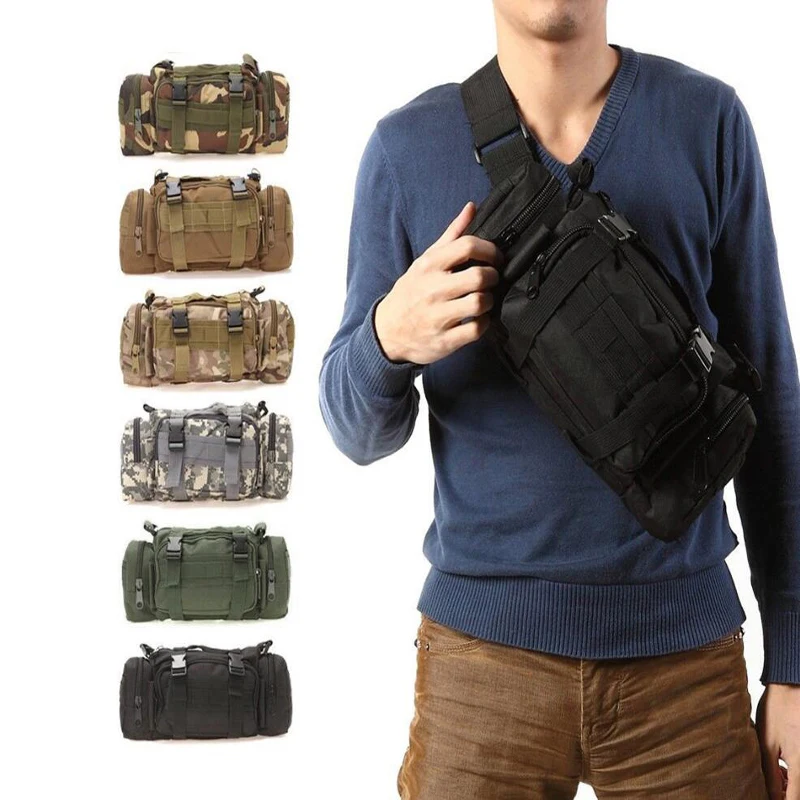Edc Carry Fanny Pack - Duffel เอวกระเป๋า MOLLE กันน้ํา Fanny แพ็คกระเป๋ากล้อง