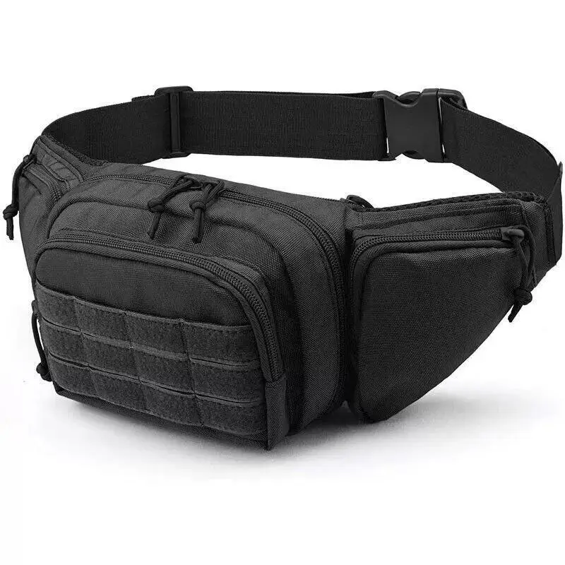 Edc Carry Fanny Pack - กระเป๋าคาดเอวแบบยุทธวิธีสำหรับผู้ชาย ซ่อนปืนพก CCW ซองปืนพกแบบทหาร กระเป๋าคาดเอวใส่ปืน สำหรับเดินทาง