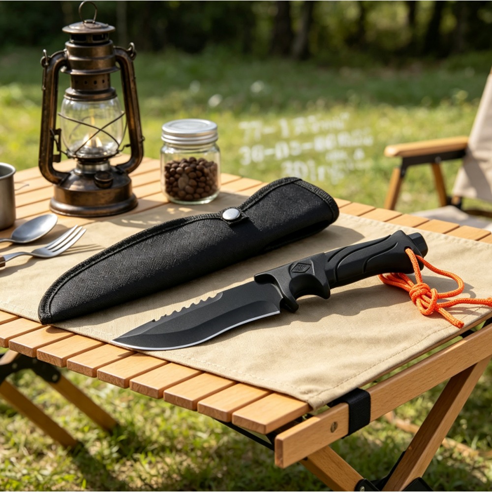 มีดพกพาอเนกประสงค์สำหรับแคมป์ป - Edc Carry Fixed Blade บทวิจารณ์และราคา