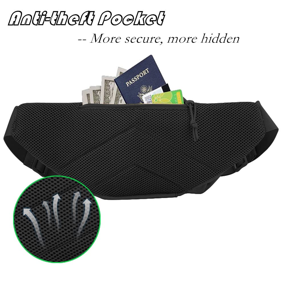 กระเป๋าคาดเอวกันน้ำแบบยุทธวิธี - Edc Carry Fanny Pack บทวิจารณ์และราคา