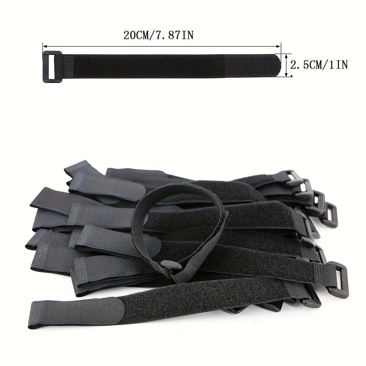 สายรัดสายเคเบิลแบบใช้ซ้ำได้ 50 - Gear Tie Reusable บทวิจารณ์และราคา