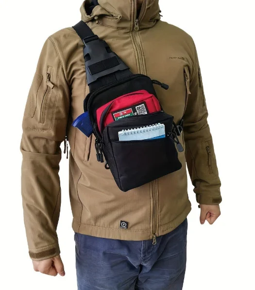 กระเป๋าสะพายแบบยุทธวิธีสำหรับพ - Edc Carry Fanny Pack บทวิจารณ์และราคา