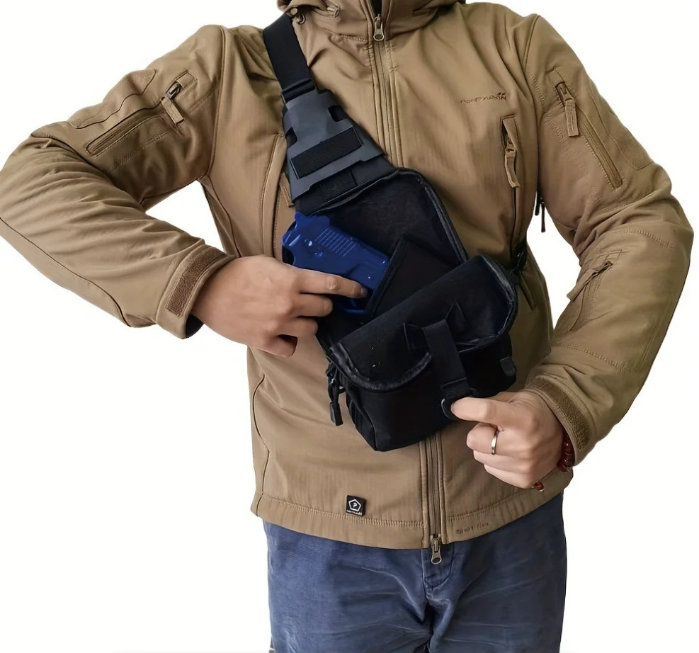กระเป๋าสะพายแบบยุทธวิธีสำหรับพ - Edc Carry Fanny Pack บทวิจารณ์และราคา