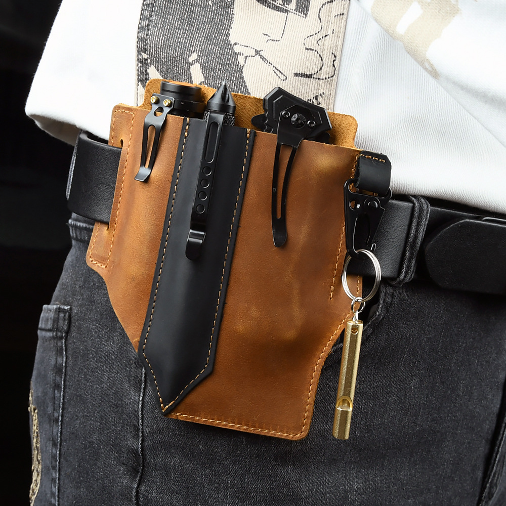 กระเป๋าคาดเอวแบบยุทธวิธีสำหรับ - Edc Carry Fanny Pack บทวิจารณ์และราคา