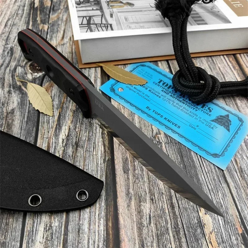 มีดพกพาเหล็ก D2 ใบมีดคงที่ สำห - Edc Carry Fixed Blade บทวิจารณ์และราคา