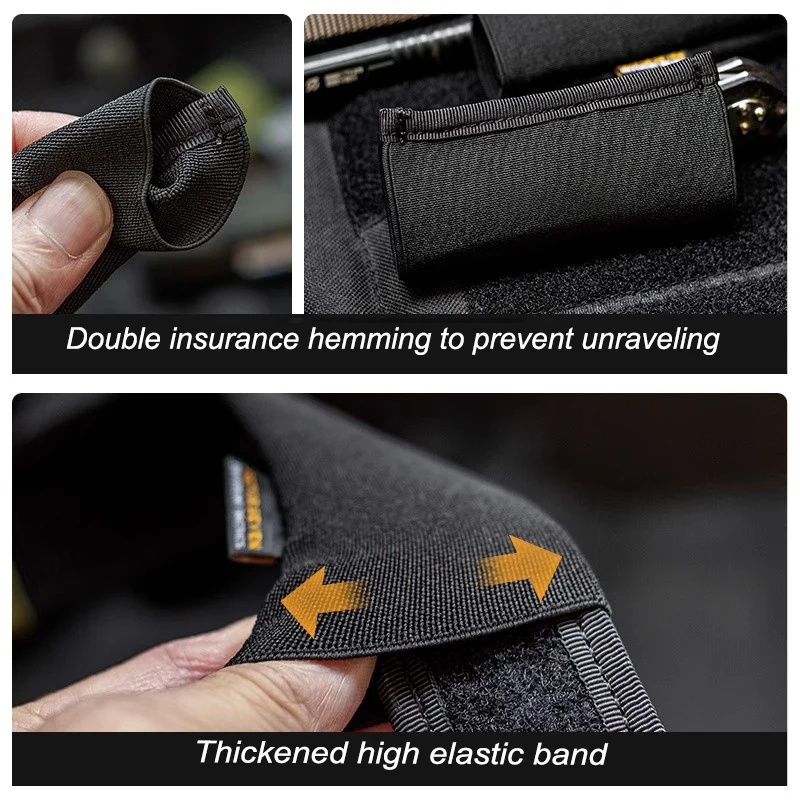 สายรัดเข็มขัดแบบยืดหยุ่น 2 ชิ้ - Edc Carry Flashlight บทวิจารณ์และราคา