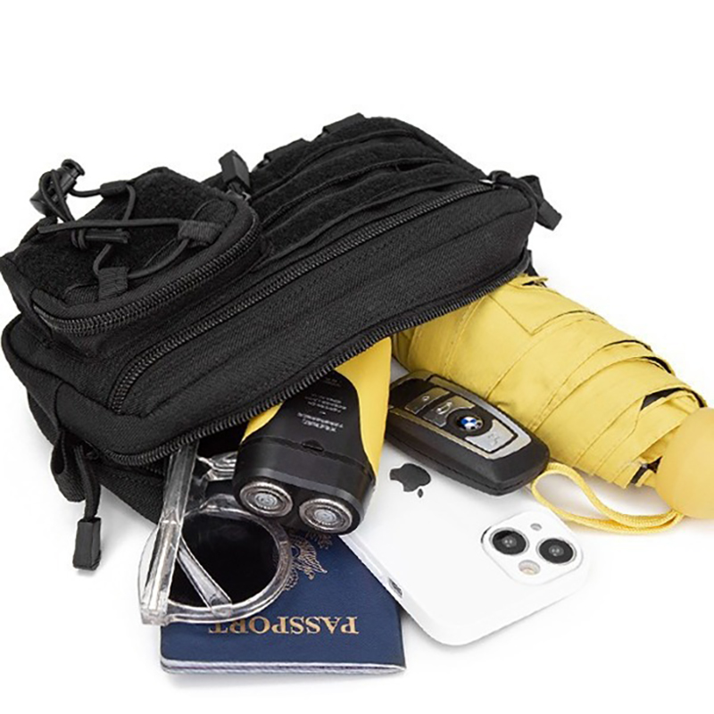กระเป๋าคาดเอวแบบยุทธวิธี Molle - Edc Carry Items บทวิจารณ์และราคา