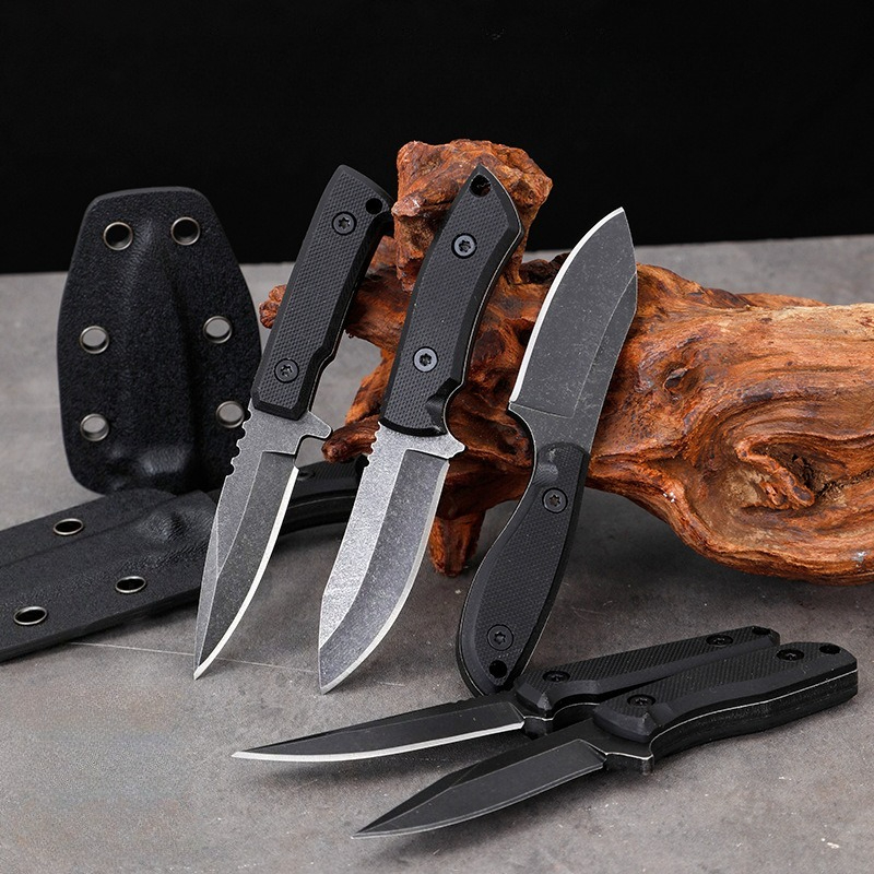 5CR15 สแตนเลสขนาดเล็กใบมีดมีด  - Edc Carry Fixed Blade บทวิจารณ์และราคา