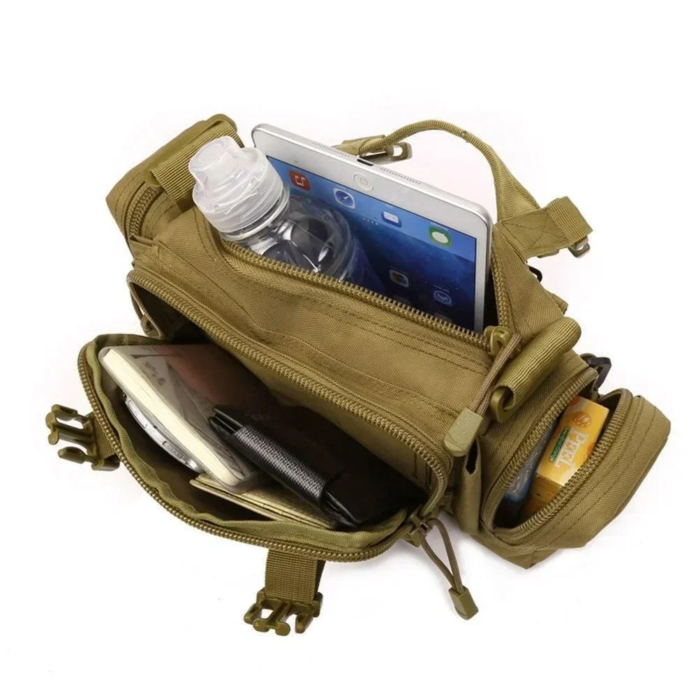 กระเป๋าคาดเอวแบบดัฟเฟิล ระบบโม - Edc Carry Fanny Pack บทวิจารณ์และราคา