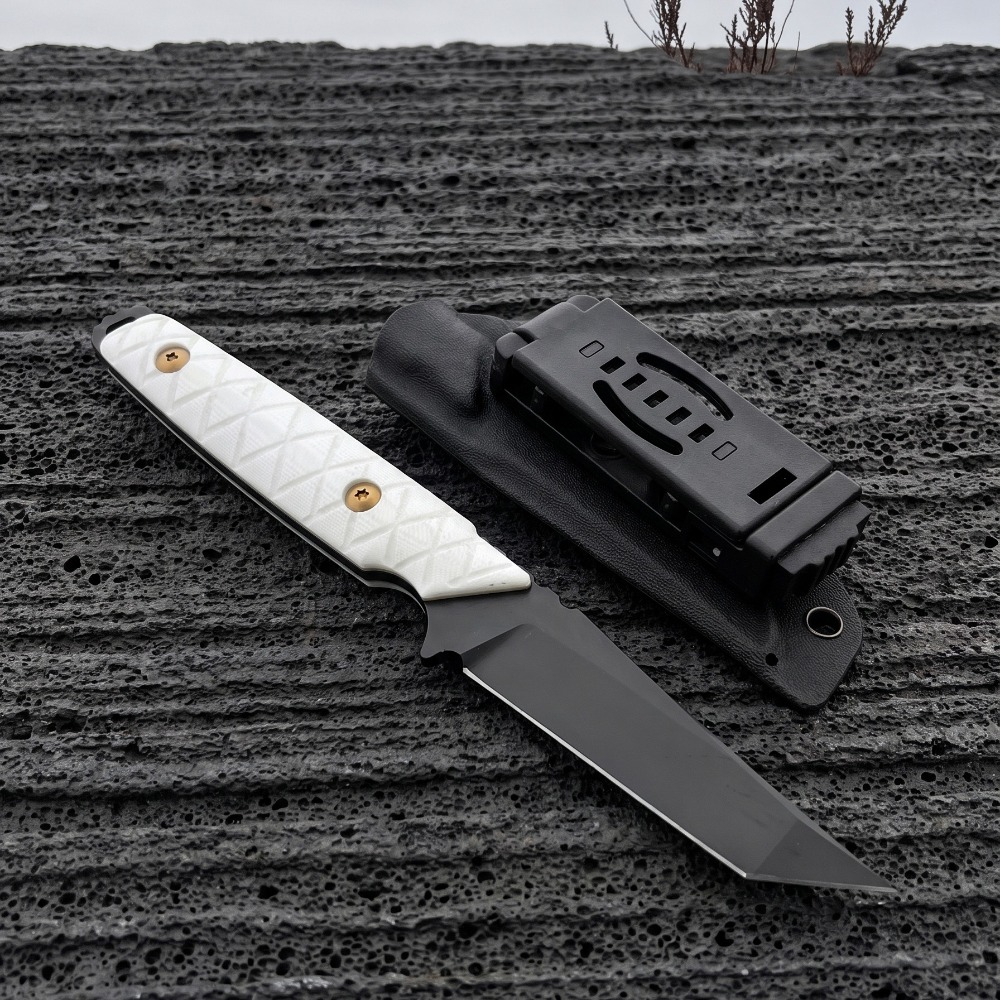 มีดใบตายแบบใหม่ ด้ามจับ G10 สี - Edc Carry Fixed Blade บทวิจารณ์และราคา