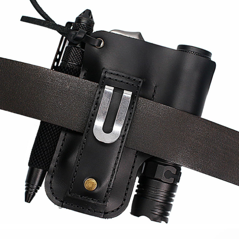 ซองใส่ไฟฉายหนัง EDC อเนกประสงค - Edc Carry Box บทวิจารณ์และราคา