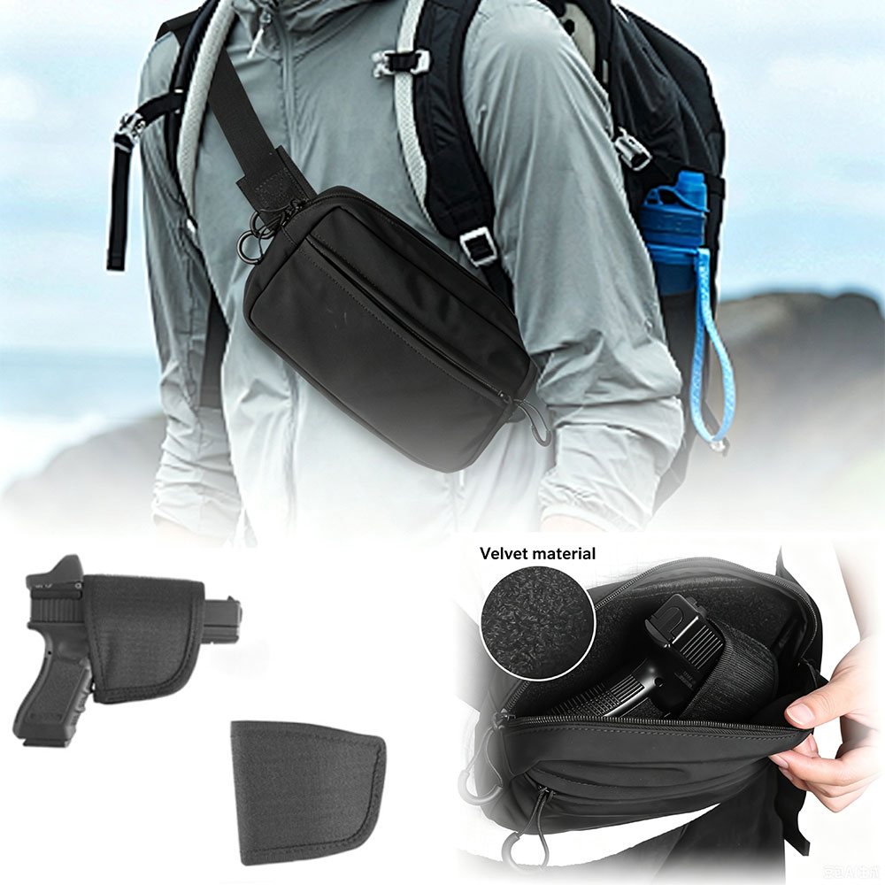 กระเป๋าคาดเอวแบบซ่อนสำหรับพกพา - Edc Carry Fanny Pack บทวิจารณ์และราคา
