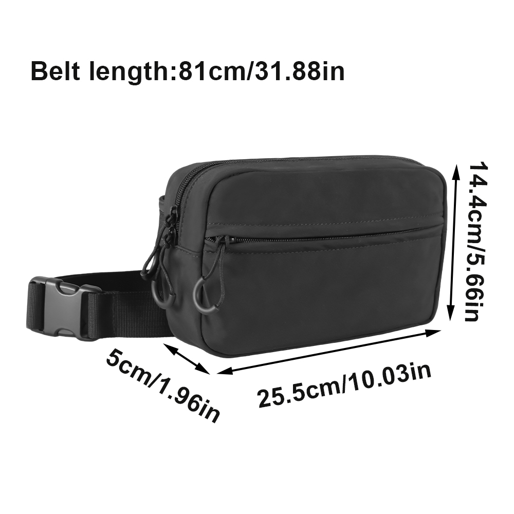 กระเป๋าคาดเอวแบบซ่อนสำหรับพกพา - Edc Carry Fanny Pack บทวิจารณ์และราคา