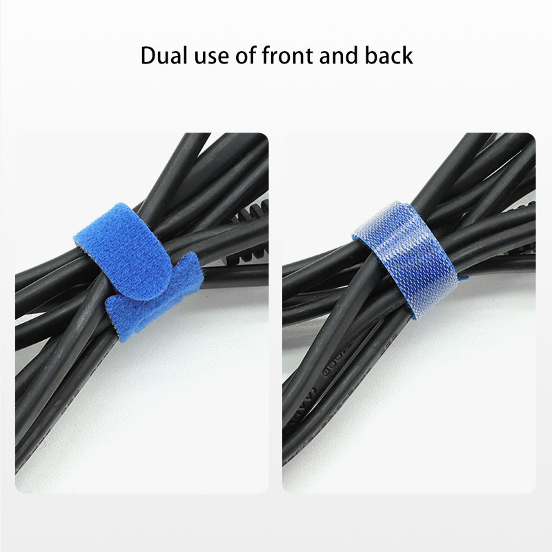 10~1000 ชิ้น สายรัดเคเบิลไนลอน - Gear Tie Reusable บทวิจารณ์และราคา