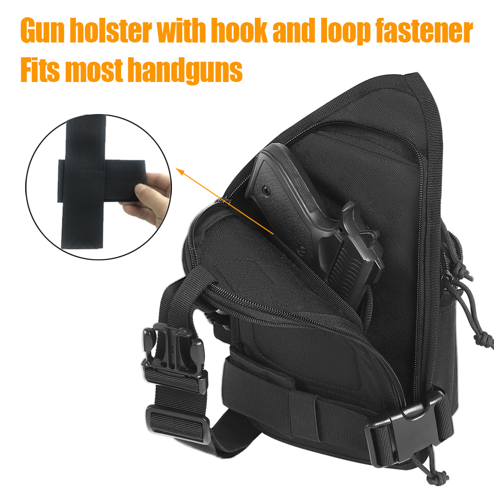 กระเป๋าพกพาแบบซ่อน กระเป๋าสะพา - Edc Concealed Carry Backpack บทวิจารณ์และราคา