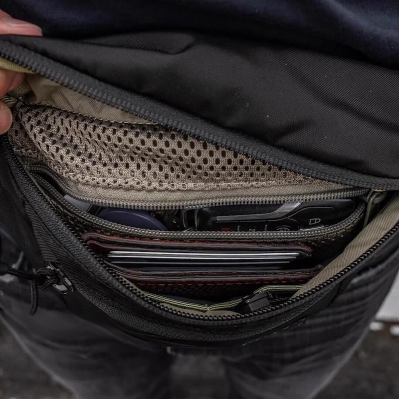 กระเป๋าคาดเอวผู้ชายพร้อมสายปรั - Edc Carry Fanny Pack บทวิจารณ์และราคา