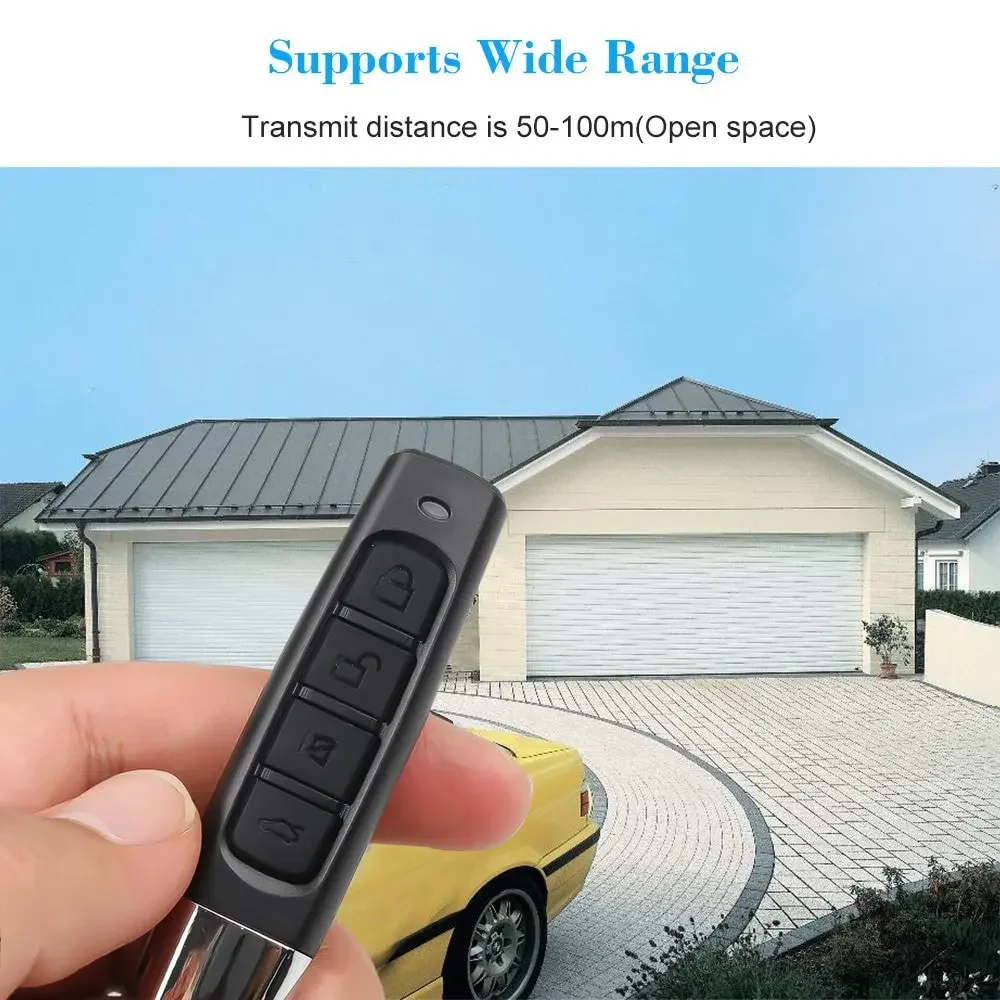 รีโมทคอนโทรล 4 ปุ่ม 433MHz สำห - Bottle Opener Keyring บทวิจารณ์และราคา