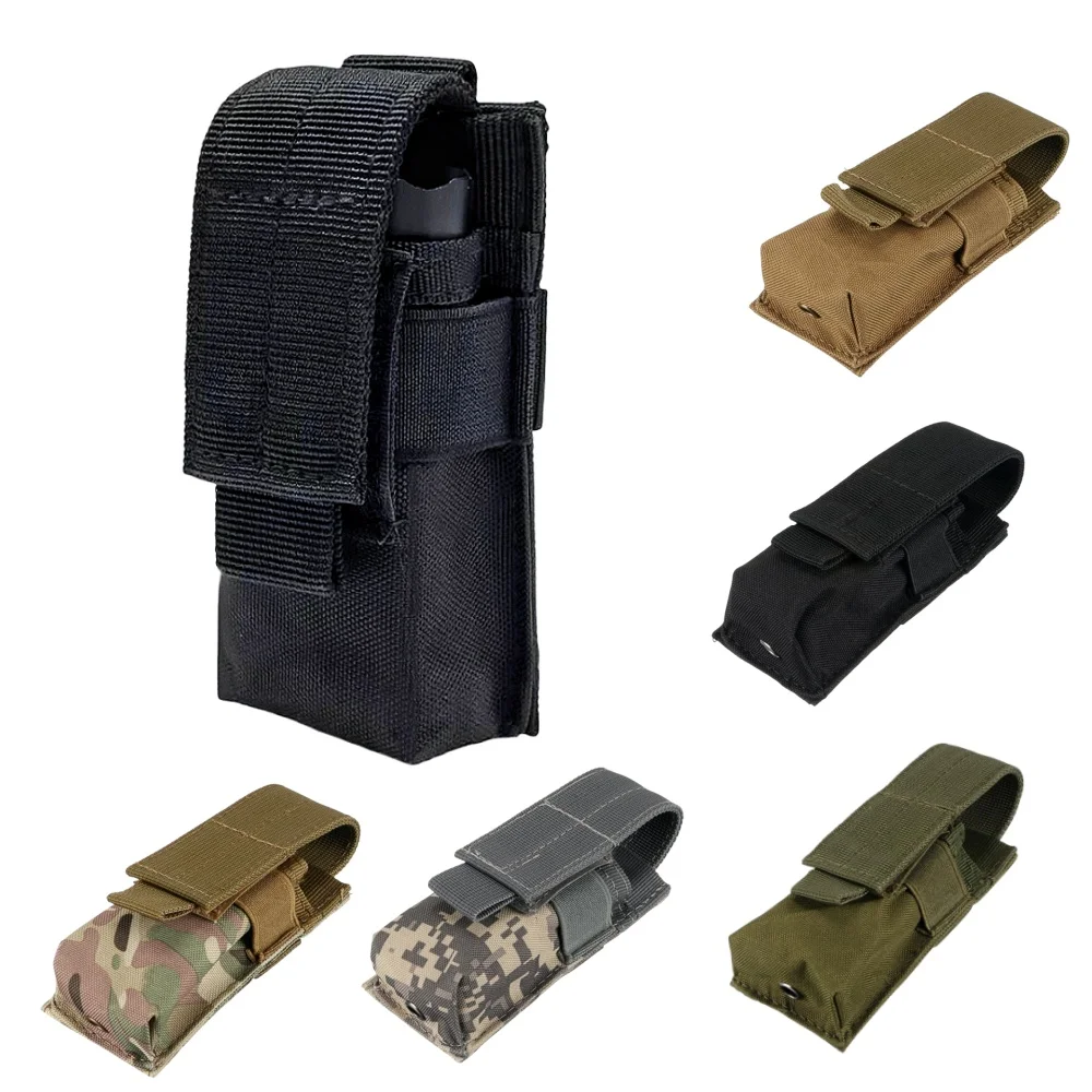 Molle ยุทธวิธี M5 กระเป๋าไฟฉาย - Edc Carry Flashlight บทวิจารณ์และราคา