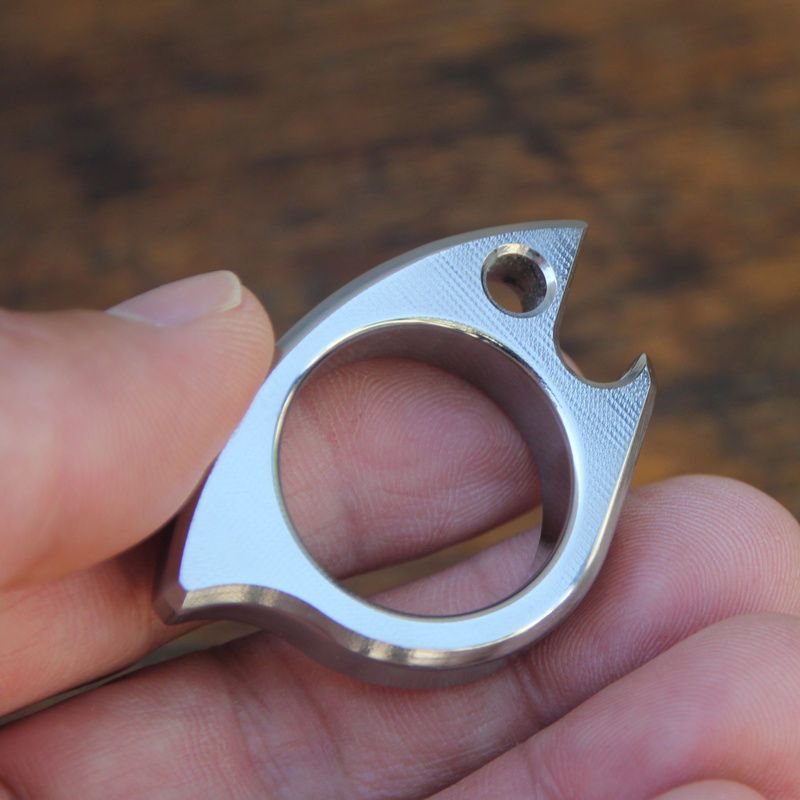 กลางแจ้งแบบพกพา EDC มัลติฟังก์ - Bottle Opener Keyring บทวิจารณ์และราคา