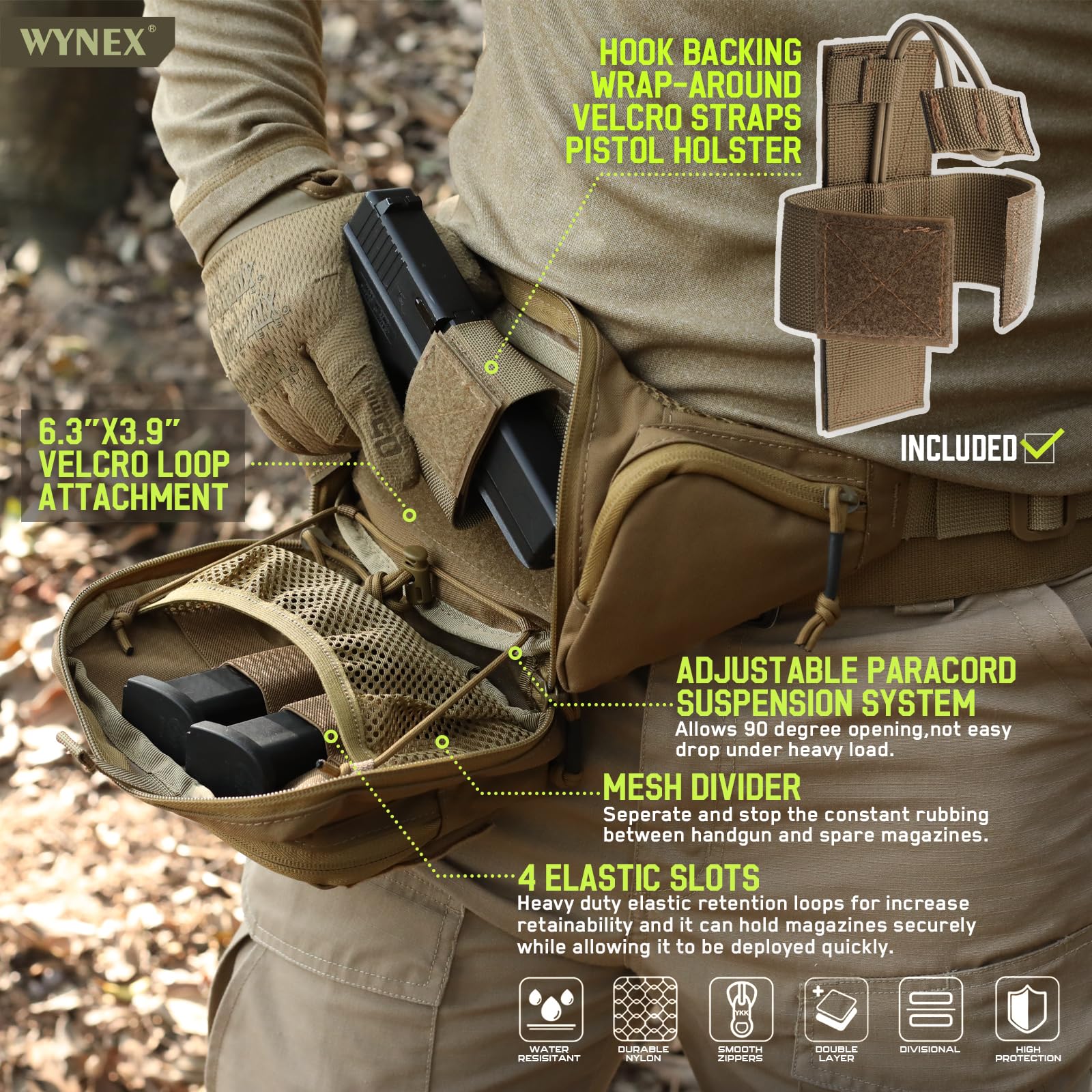 กระเป๋าคาดเอวแบบพกพาสำหรับใส่ป - Edc Carry Fanny Pack บทวิจารณ์และราคา