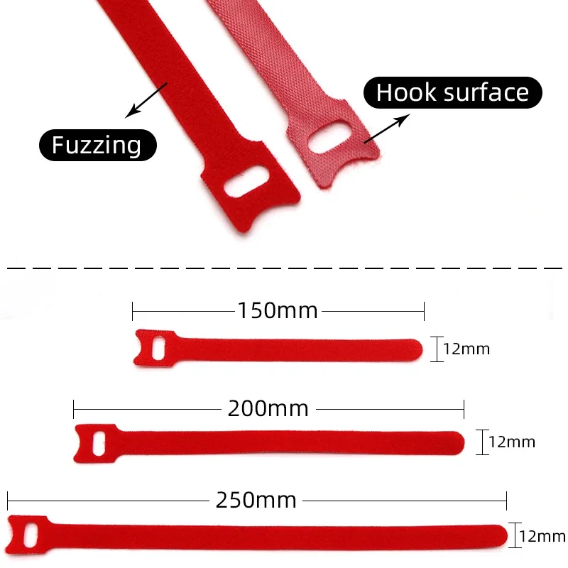 50/100pcs Releasable สายผูกพลา - Gear Tie Reusable บทวิจารณ์และราคา
