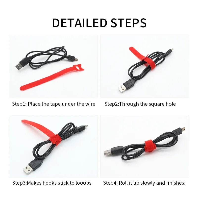 50/100pcs Releasable สายผูกพลา - Gear Tie Reusable บทวิจารณ์และราคา