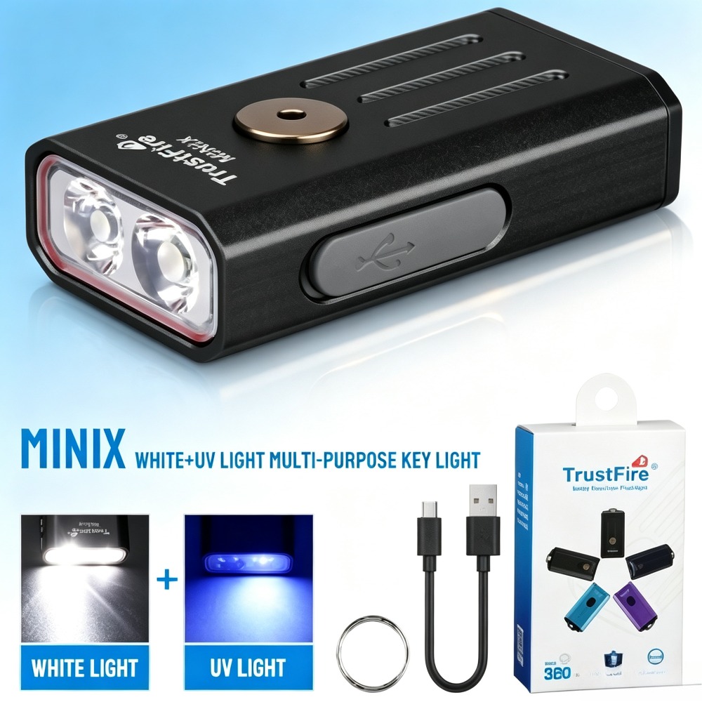 ไฟฉายพกพาขนาดเล็ก EDC 320 ลูเม - Edc Carry Flashlight บทวิจารณ์และราคา