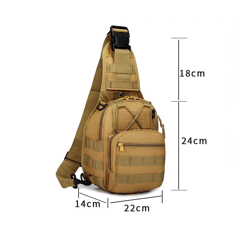 กระเป๋าสะพายไหล่แบบยุทธวิธีสำห - Edc Carry Items บทวิจารณ์และราคา