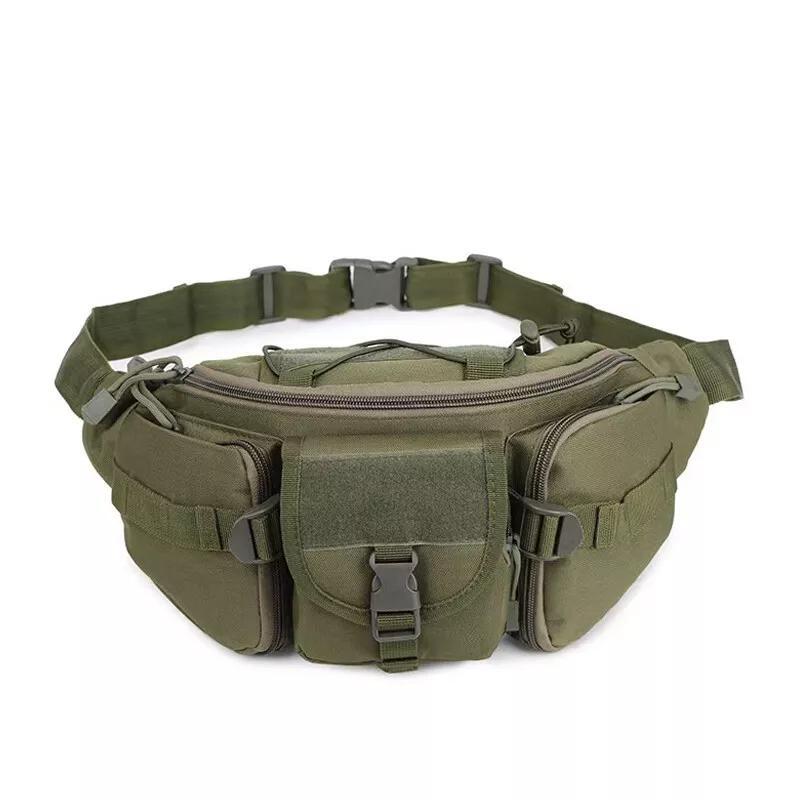 กระเป๋าคาดเอวแบบยุทธวิธีสำหรับ - Edc Carry Fanny Pack บทวิจารณ์และราคา