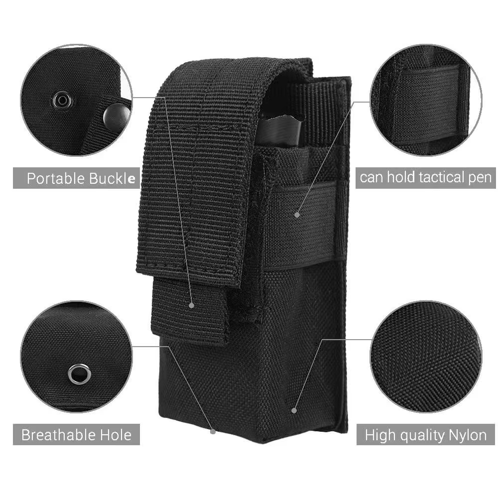 กระเป๋าคาดเอว MOLLE แบบโมดูลาร - Edc Carry Flashlight บทวิจารณ์และราคา