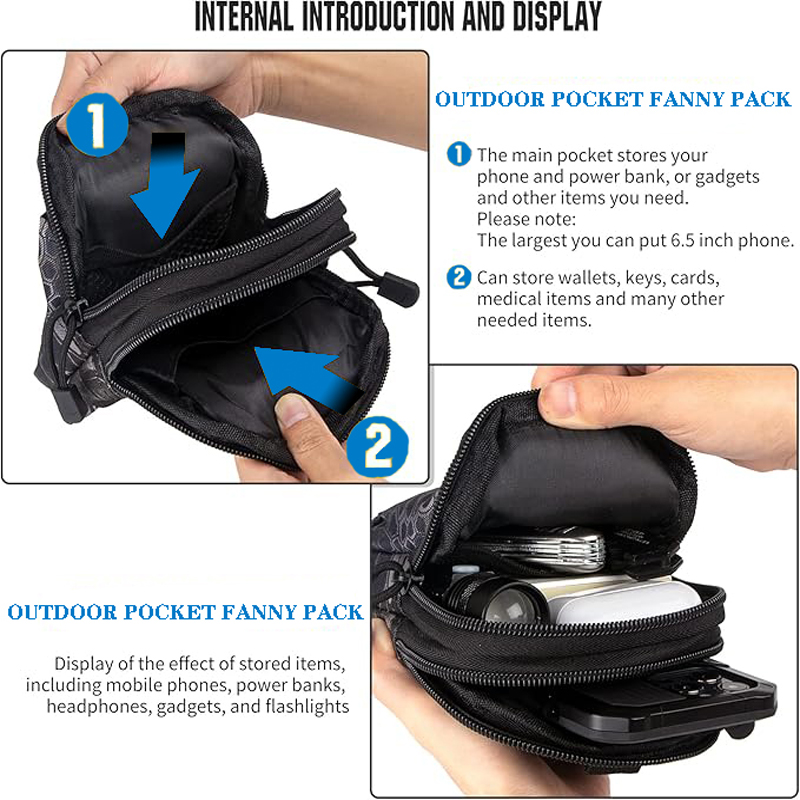 Universal EDC ยุทธวิธี Molle ก - Edc Carry Box บทวิจารณ์และราคา